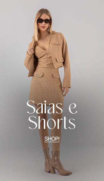 Outono Shorts e Saias